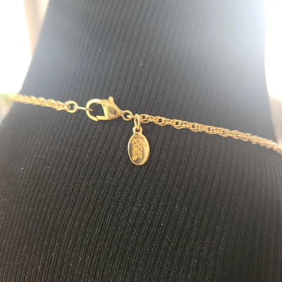 Joan Rivers Gold and Pink Pendant Necklace - Picture 4 of 6